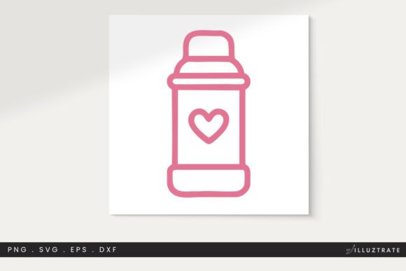 Canister SVG Cut File Clipart PNG for Graphics and Crafts