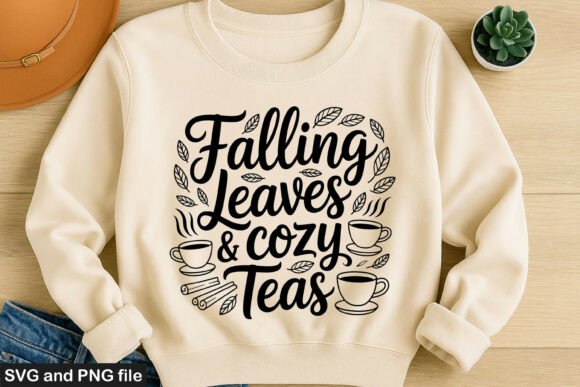 Fall Quote Autumn SVG T-Shirt Design for Graphics & Crafts