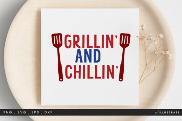 Grillin Chillin SVG Clipart: A Designer's Take on Graphics for Crafts