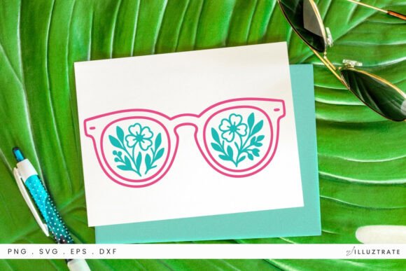 Sunglasses Floral SVG Clipart: A Crafts & Graphics Review for Local Brands
